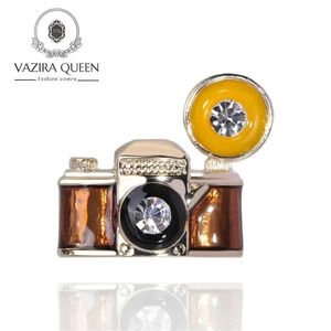 VQ Camera Brooch
